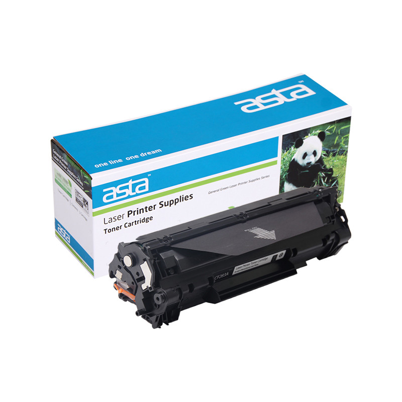 Asta Toner 83A HP LaserJet Cartridge Black Compatible For MFP M125/M126/M127/M128/M201/225/CF283A