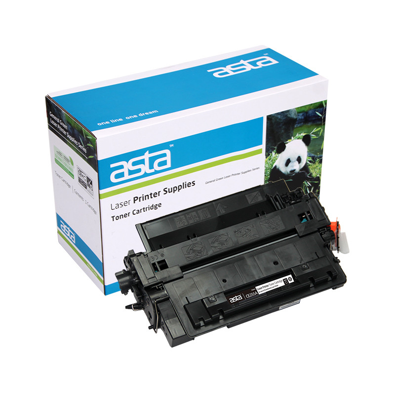 Asta Toner 55A/324 HP/Canon LaserJet Cartridge Black Compatible For P3010/P3015/3015DN/P3016/LBP6750DN